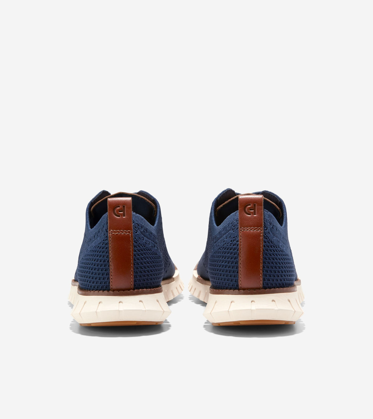 Men's ZERØGRAND Remastered Stitchlite™ Wingtip Oxfords in Blue | Cole Haan