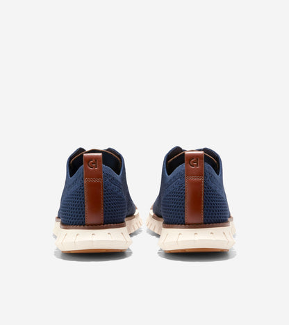 Men's ZERØGRAND Remastered Stitchlite™ Wingtip Oxfords in Blue | Cole Haan
