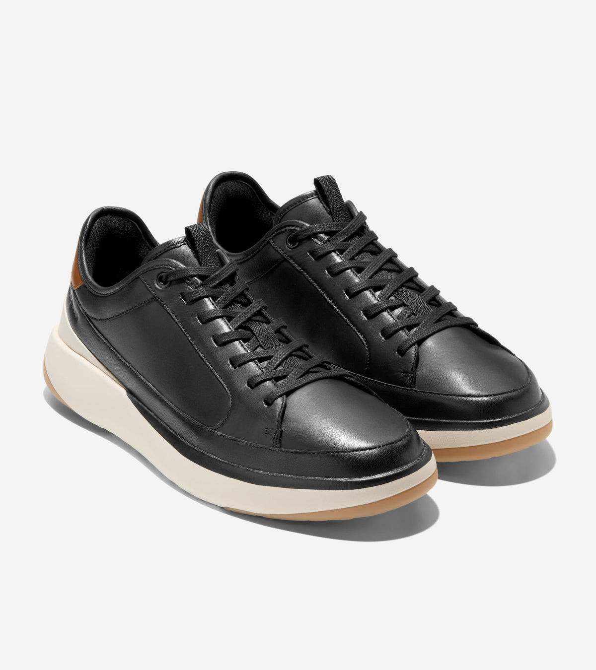 Men's GrandPrø All-Day Court Sneakers in Black | Cole Haan