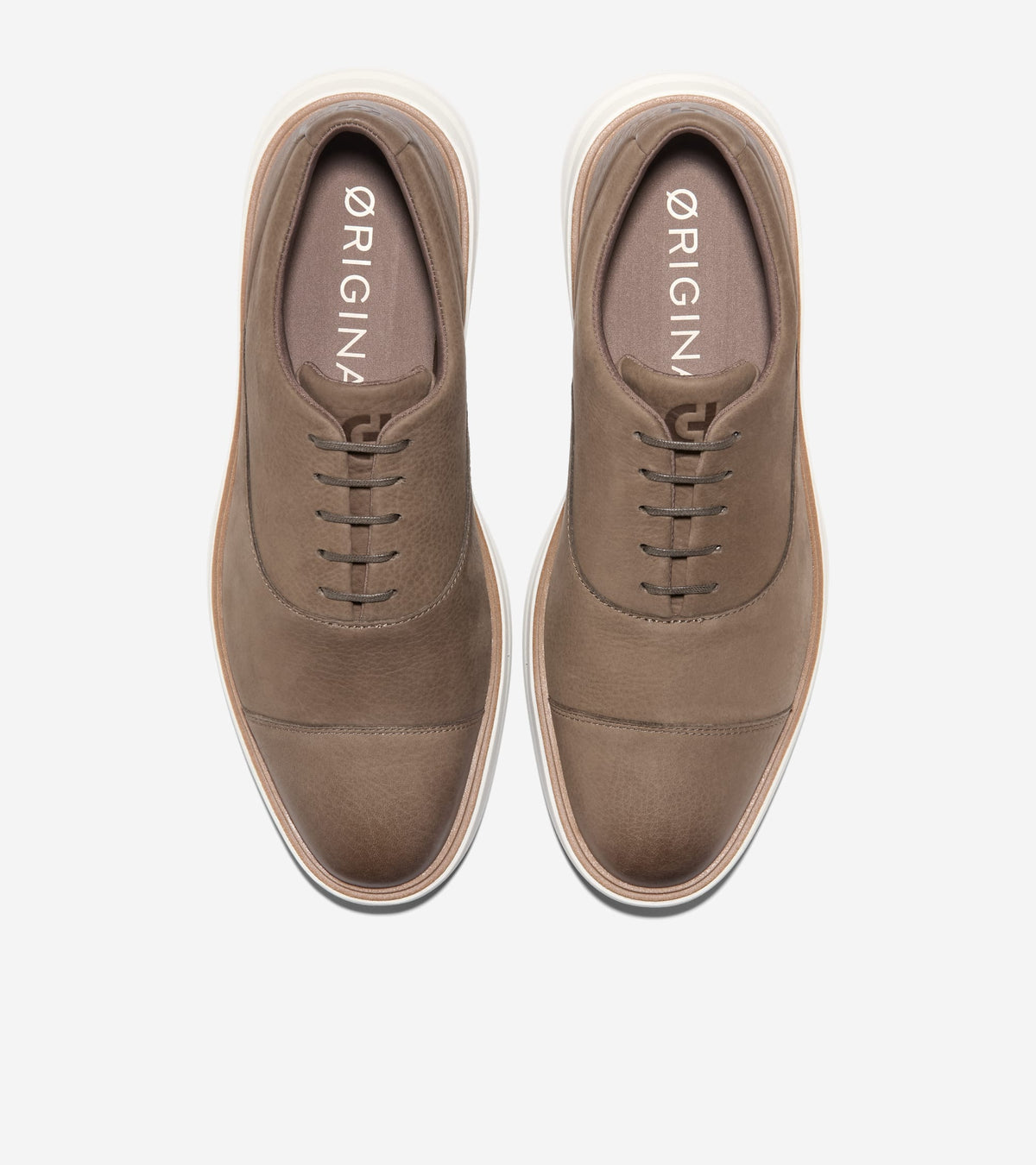 Men's ØriginalGrand CitySpectre Cap Toe Oxfords in Brown | Cole Haan