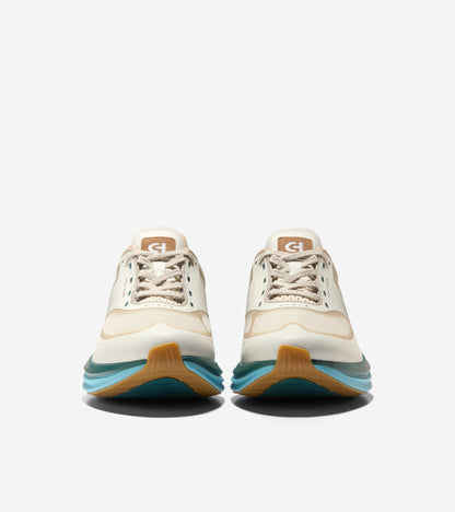 Men's ØriginalGrand Quadstar Running Sneakers in Beige, blue | Cole Haan