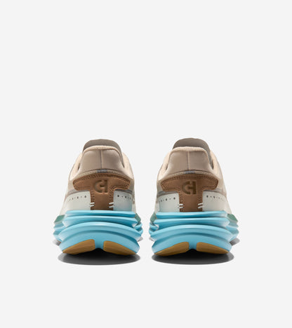 Men's ØriginalGrand Quadstar Running Sneakers in Beige, blue | Cole Haan