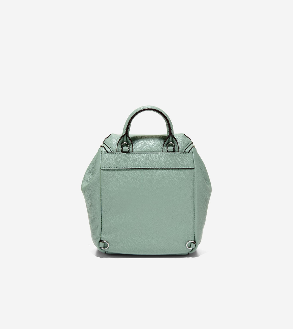 Women's Alexandria Flap Small Backpack in Green | Cole Haan