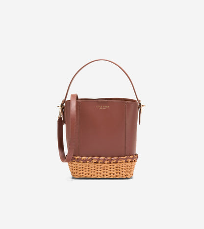 Women's Alexandria Small Bucket Crossbody Bag in Brown | Cole Haan