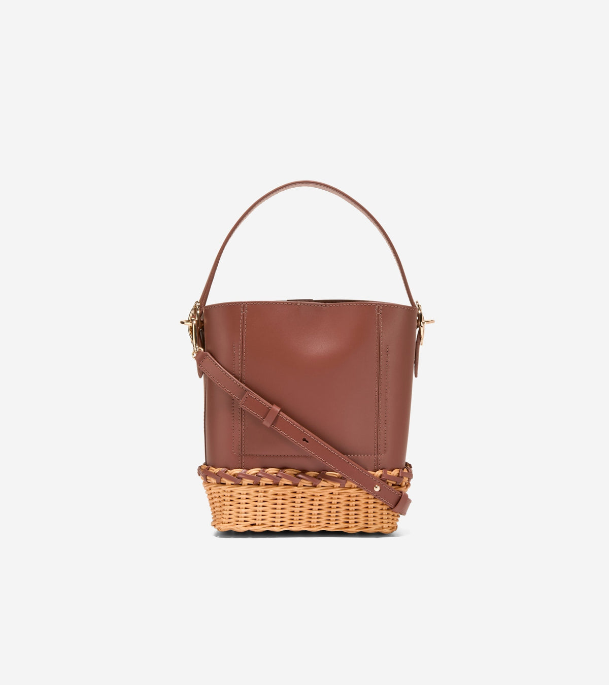Women's Alexandria Small Bucket Crossbody Bag in Brown | Cole Haan