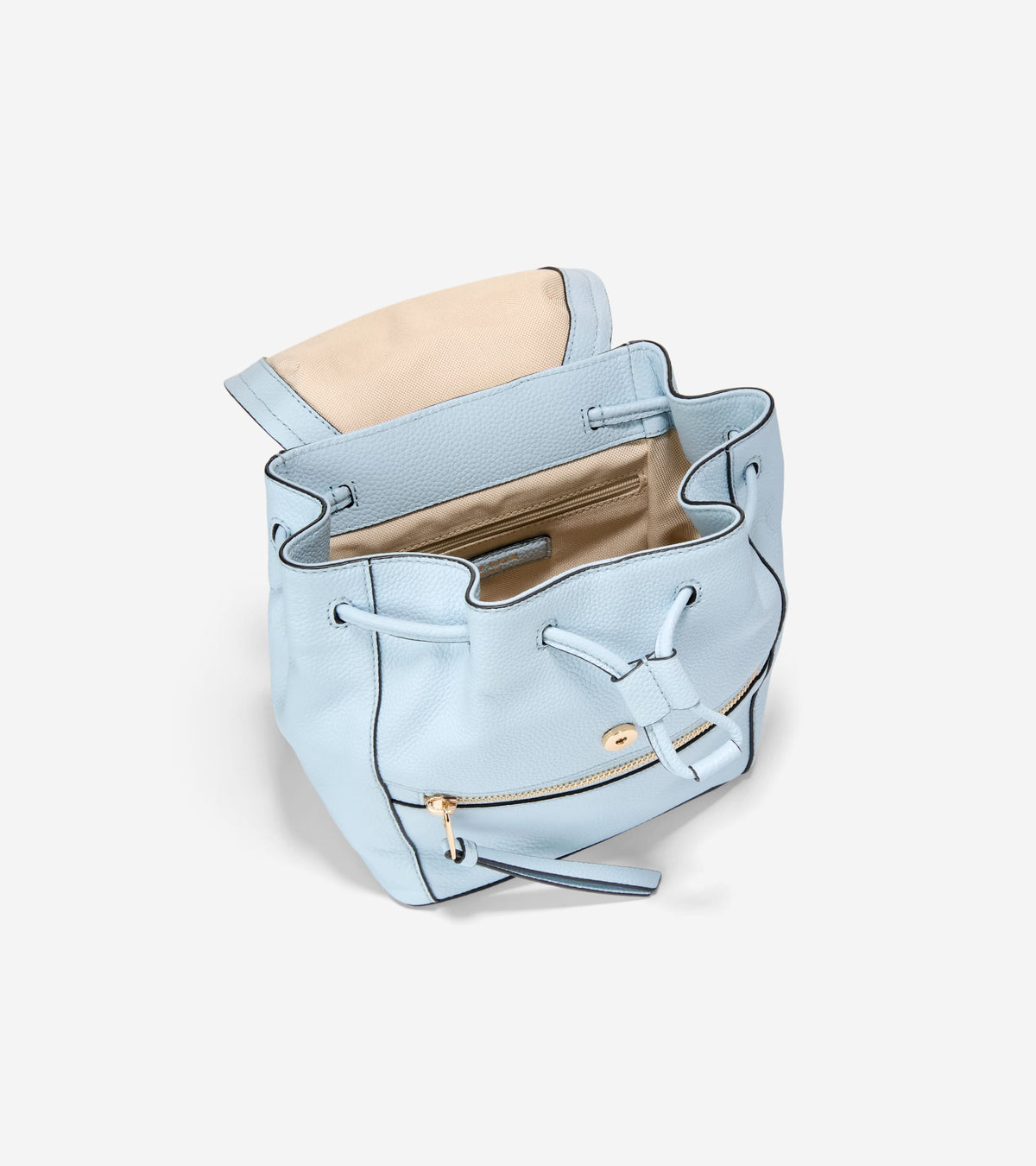 Women's Alexandria Small Flap Backpack in Blue | Cole Haan