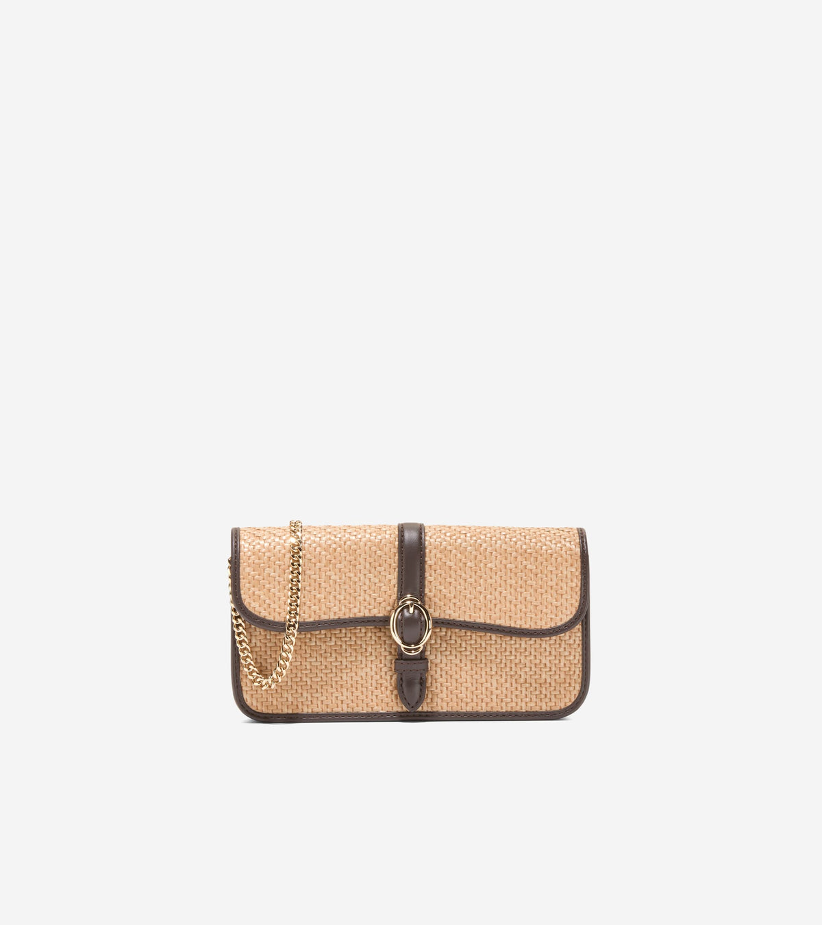 Women's Alexandria Wallet On A Chain in Beige | Cole Haan