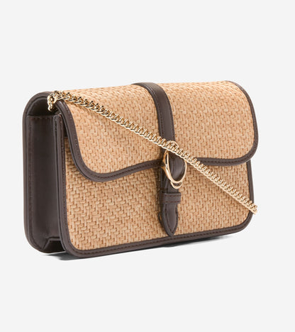 Women's Alexandria Wallet On A Chain in Beige | Cole Haan