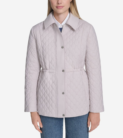 Women's Quilted Jacket in Grey | Cole Haan