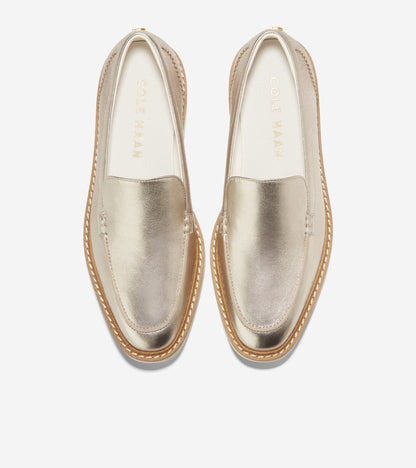 Women's ØriginalGrand Platform Venetian Loafers in Gold | Cole Haan