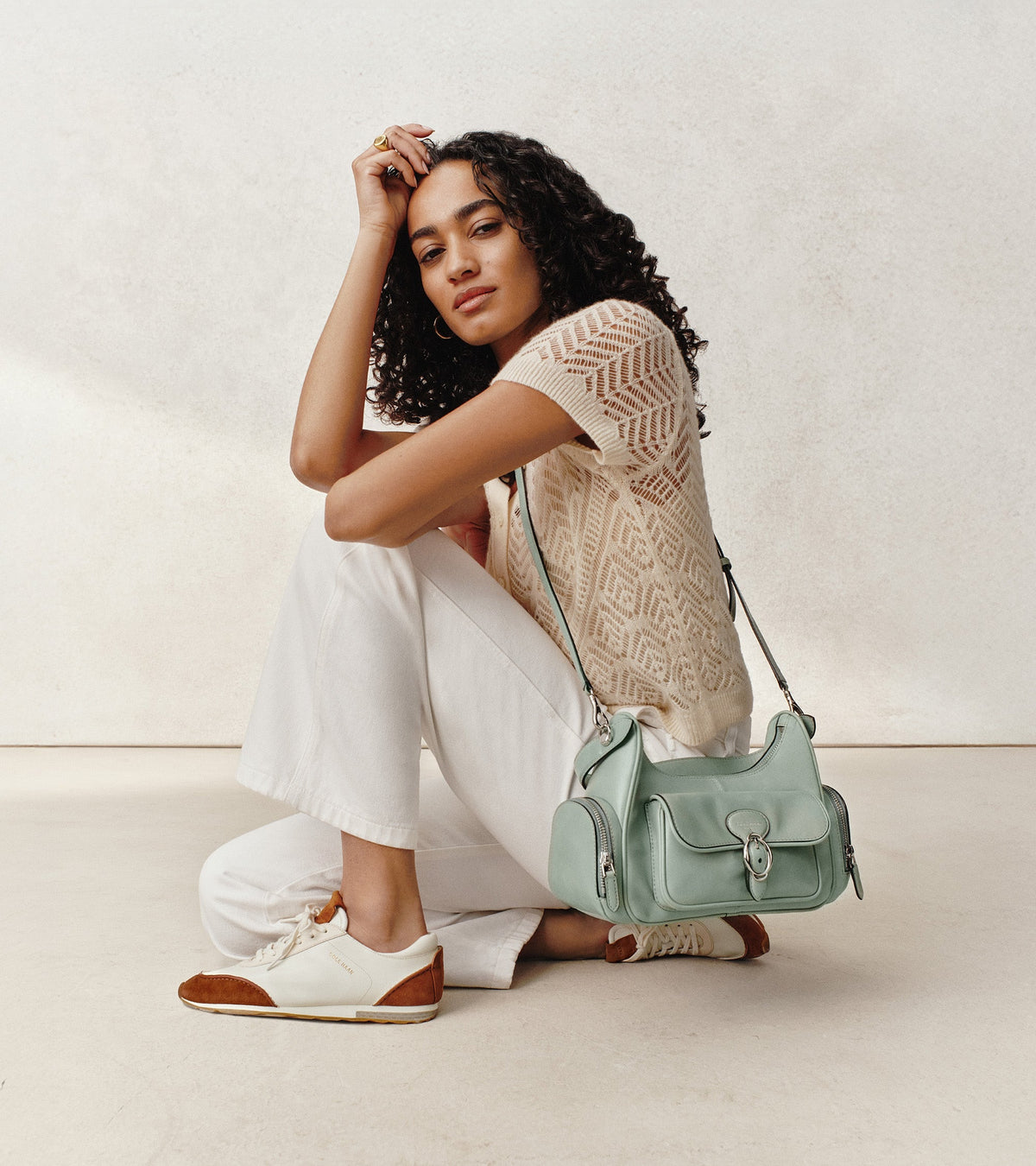 Women's GrandPrø Energyweave Low Profile Sneakers in White | Cole Haan