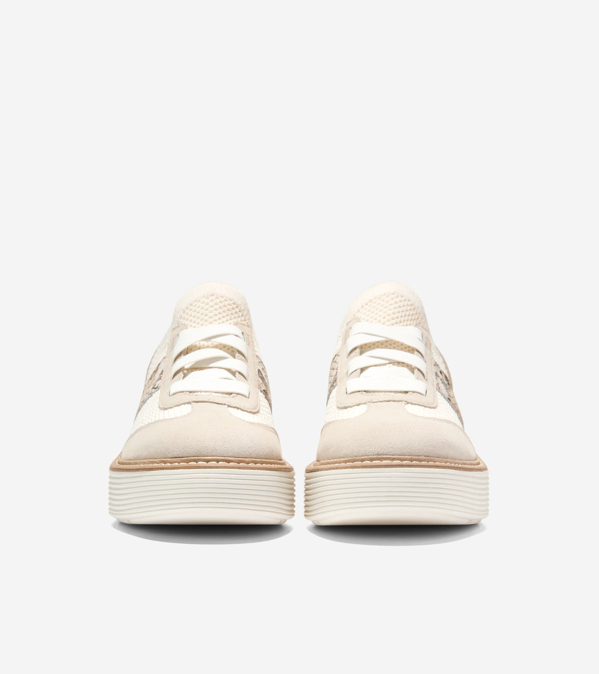 Women's ØriginalGrand Max Stitchlite™ Platform Sneakers in Beige | Cole Haan