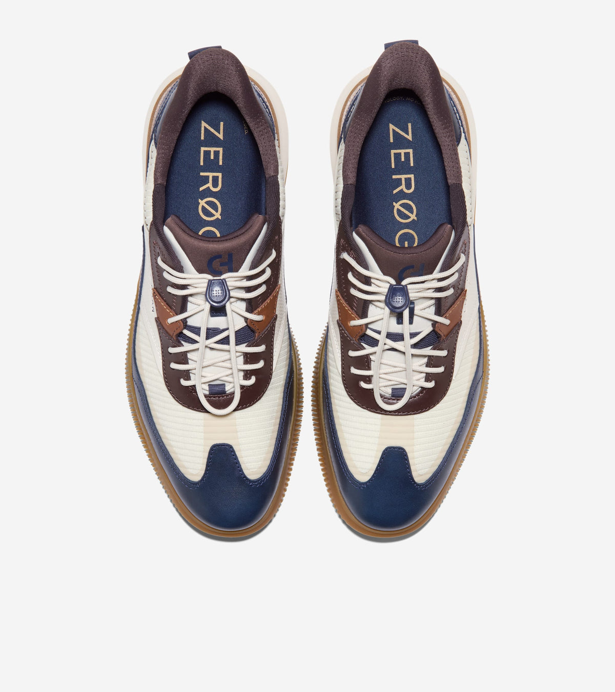 Men's 6.ZERØGRAND Quick-On Sneakers in Blue, white | Cole Haan