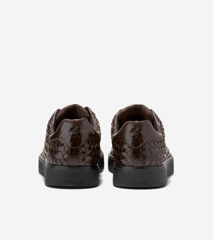 Men's GrandPrø Luxe Woven Slip-On Sneakers in Brown | Cole Haan