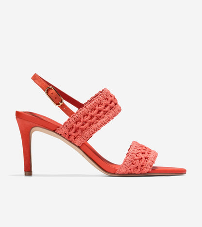 Women's Harlan Double Band Sandals in Red | Cole Haan