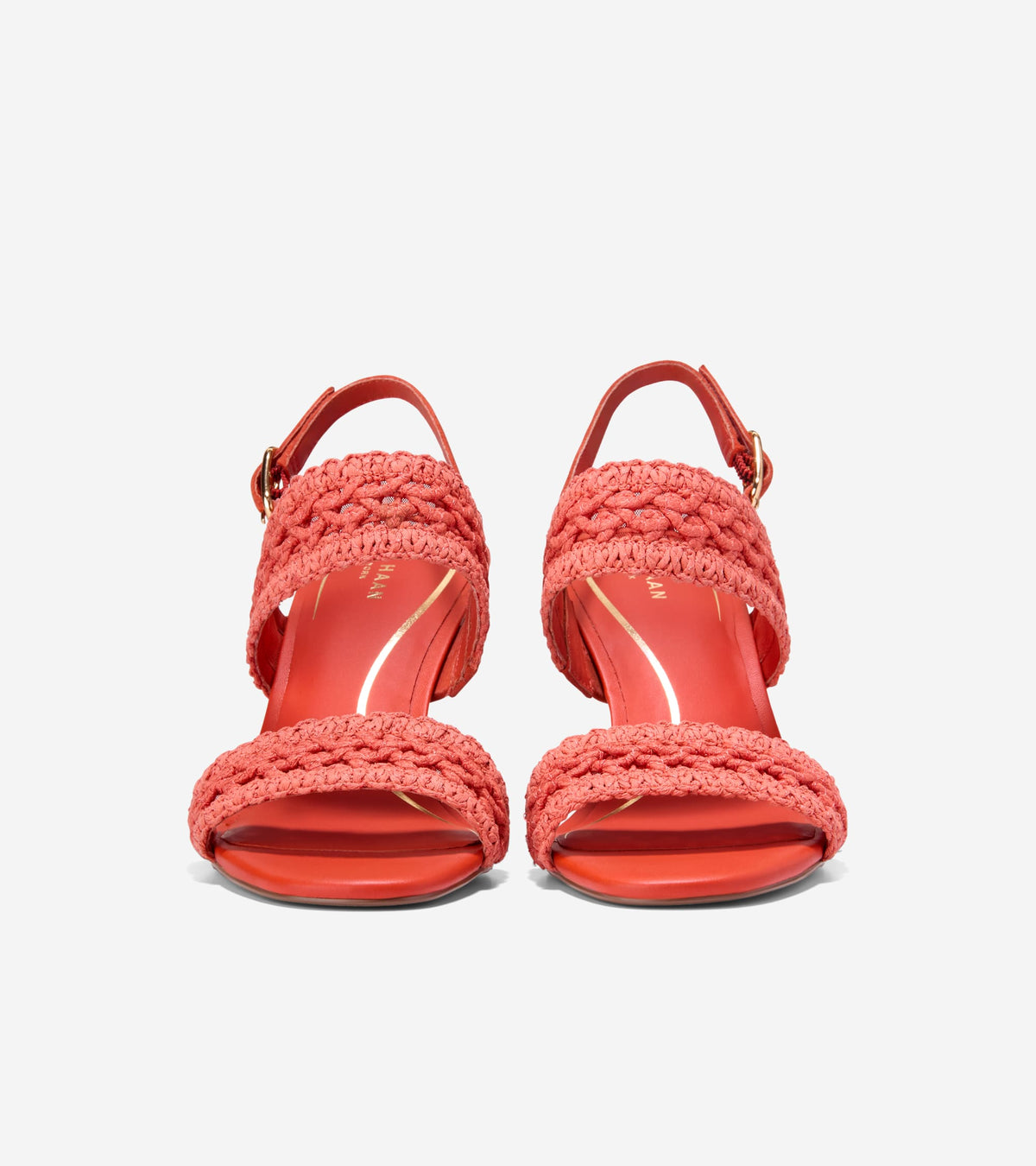 Women's Harlan Double Band Sandals in Red | Cole Haan