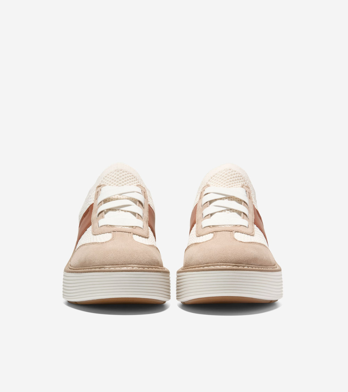 Women's ØriginalGrand Max Stitchlite™ Platform Sneakers in Beige | Cole Haan