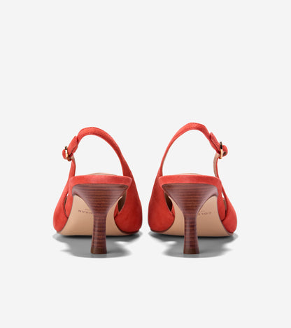 Women's Hansell Slingback Pumps in Red | Cole Haan