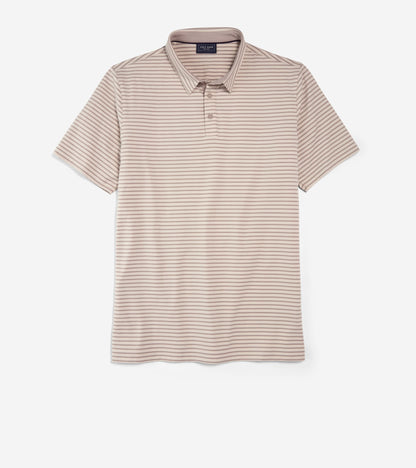Men's Links Legend Polo Shirt in Beige | Cole Haan