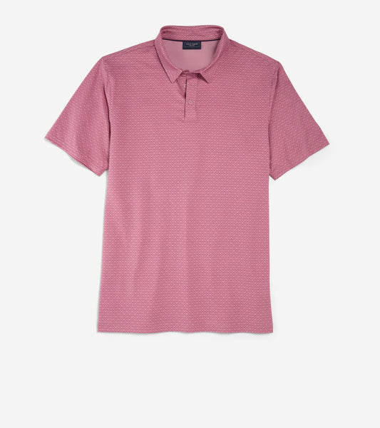 Men's Iconic Polo Shirt in Pink | Cole Haan