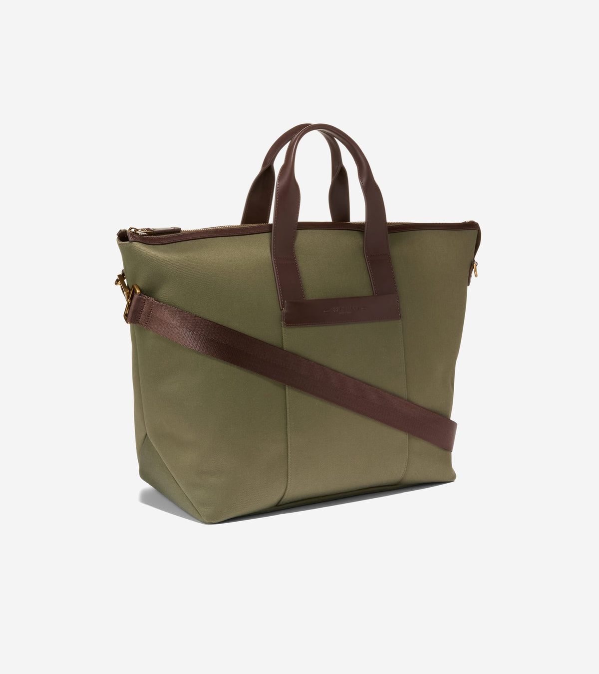 Men's Judson East West Tote Bag in Green | Cole Haan