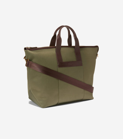 Men's Judson East West Tote Bag in Green | Cole Haan