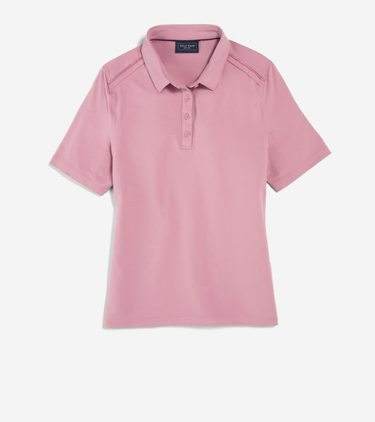 Women's Topspin Polo Shirt in Pink | Cole Haan
