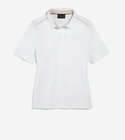 Women's Topspin Polo Shirt in White | Cole Haan